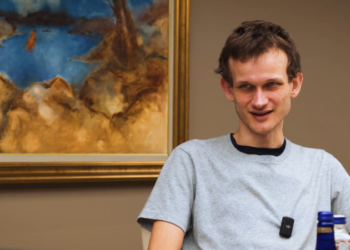 Vitalik Buterin durante una entrevista.