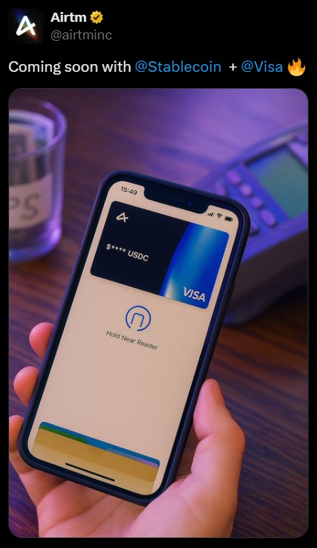 airtm prepara tarjeta visa basada en stablecoins