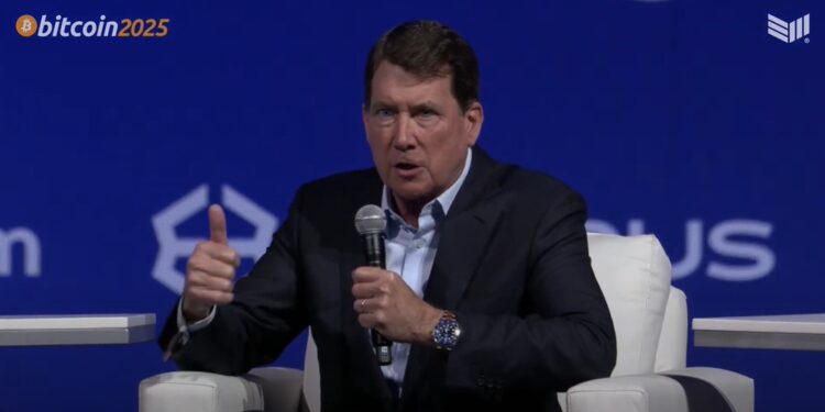 Senador Bill Hagerty en bitcoin conference 2025