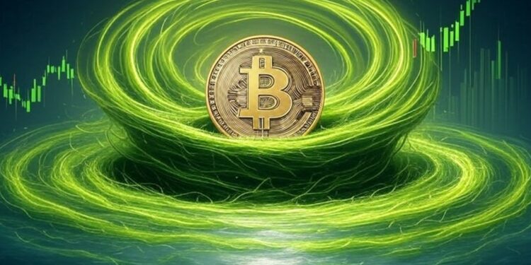 Bitcoin en un vórtice alcista.