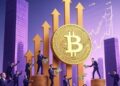 Una mezcla de inversionistas institucionales y minoristas se han volcado hacia bitcoin. Fuente: Imagen generada por CriptoNoticias mediante Grok.