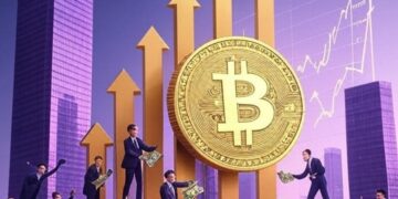 Una mezcla de inversionistas institucionales y minoristas se han volcado hacia bitcoin. Fuente: Imagen generada por CriptoNoticias mediante Grok.