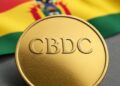 Imagen de IA Grok sobre una CBDC y la bandera de Bolivia.