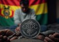 Imagen de la IA Grok sobre una CBDC en Bolivia que restringe las libertades.