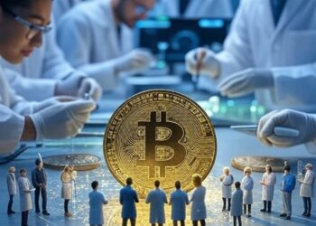 Un grupo de desarrolladores trabajando en la evolución de Bitcoin.
