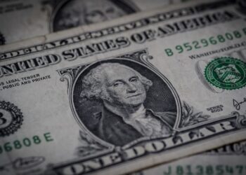 Billete de 1 dólar estadounidense.