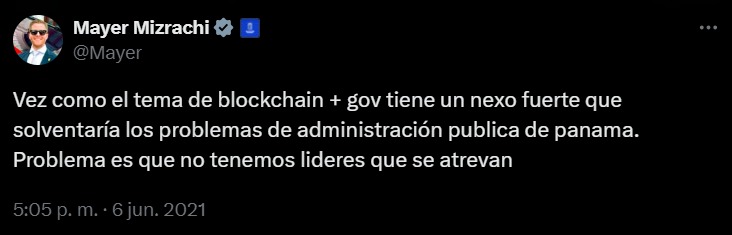 mizrachi da su opinion sobre blockchain