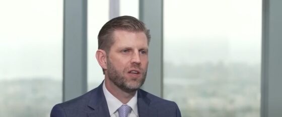 Eric Trump sobre los bancos: van a quedar en el polvo, las criptomonedas reinarán