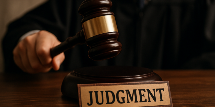 Un fallo judicial beneficia al gobierno de Donald Trump. Imagen generada mediante Dall-E, de OpenAI, por CriptoNoticias.