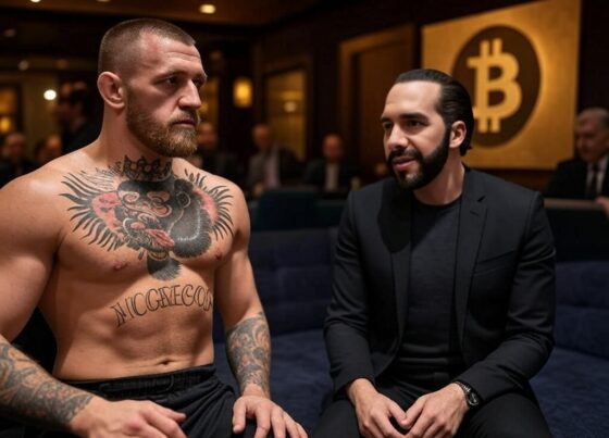 Nayib Bukele discutirá con Connor McGregor una Reserva de Bitcoin en Irlanda