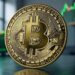 Imagen de la IA Grok acerca de bitcoin y gráficas de precio.