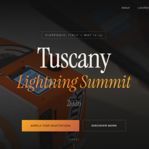 Tuscany Lightning Summit 2026
