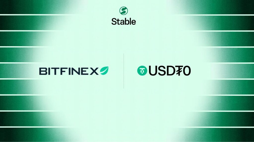 Imagen que muestra el respaldo de Stable por Bitfinex.