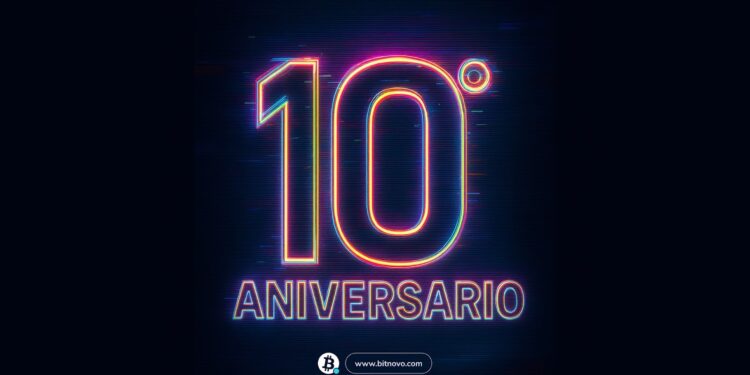 décimo aniversario de Bitnovo.