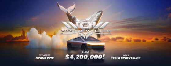 Gana un Tesla Cybertruck y hasta 4,2 millones en USDT con el WOW Grand Prix 2025 de BloFin