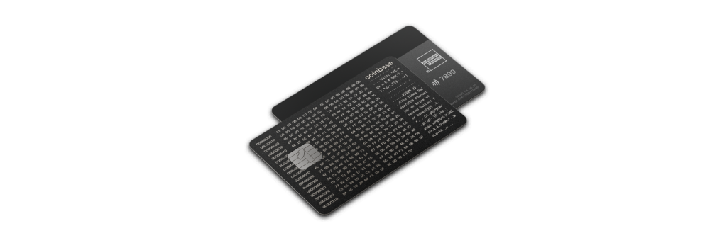 Coinbase One Card.