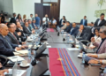 Reunión en el Congreso de Guatemala para abordar la legislación sobre bitcoin.