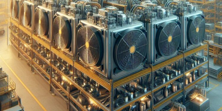 Las tarifas de Trump impulsan a los mineros de EE. UU. a buscar alternativas de hardware. Fuente: Microsoft Image Creator.