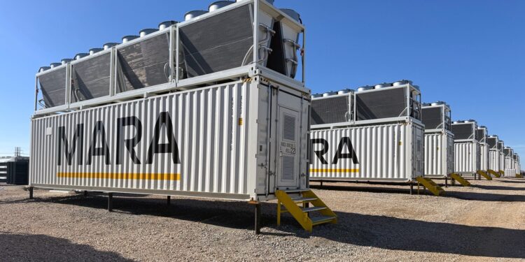 Operaciones de minería de Bitcoin de MARA