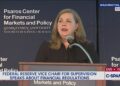 Michelle W. Bowman ofrece su primer discurso en Washington.