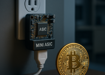 El Bitaxe más barato tiene un poder de hash de 650 GH/s. Fuente: Microsoft Image Creator.