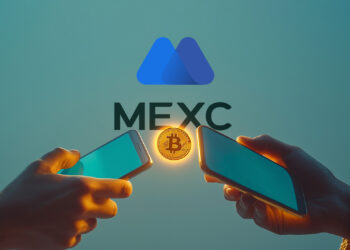 P2P y logo de MEXC