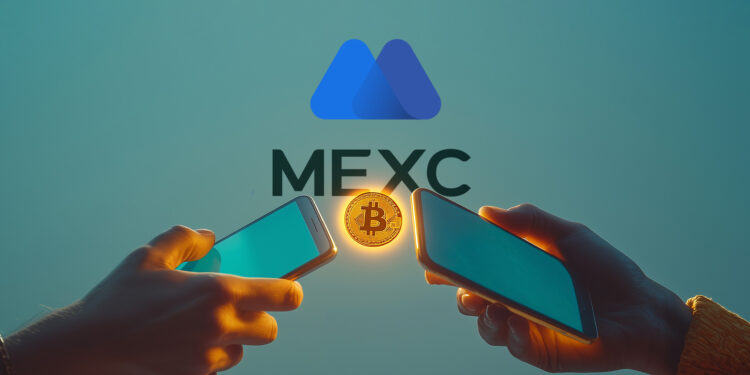 P2P y logo de MEXC
