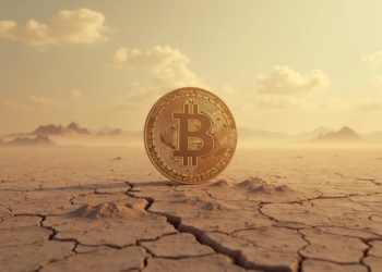 El precio de bitcoin podría retroceder hasta los 92.000 dólares. Fuente: Imagen generada por CriptoNoticias mediante SeeArt.ia.