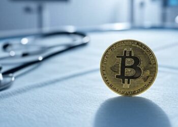Bitcoin en una camilla de hospital.