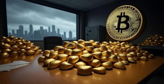 Una inminente crisis inmobiliaria haría brillar al oro y a bitcoin