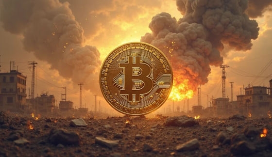 Bitcoin muestra su fortaleza mientras el mundo arde