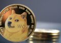 Moneda de DOGE.