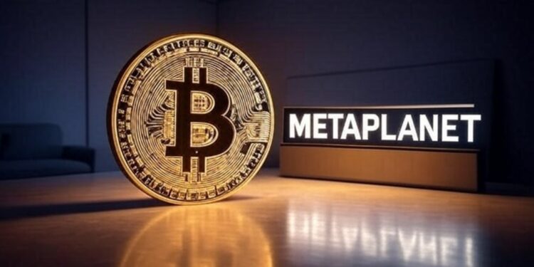 Bitcoin al lado de Metaplanet.