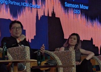 Foto de Samson Mow en BTC Prague.