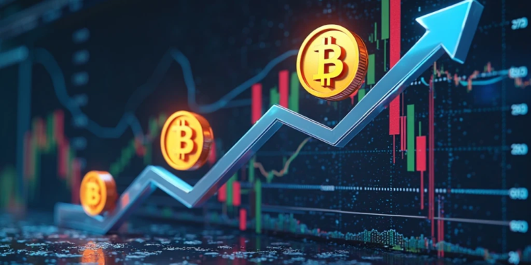 gráfico del precio de bitcoin.
