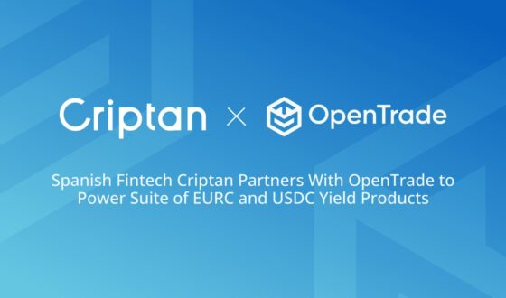 Criptan se alía con OpenTrade para potenciar sus productos de rentabilidad en EURC y USDC