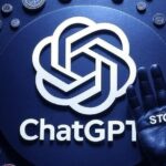 El logo de GPT rodeado de tokens.