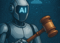 Un robot de la IA en una sentencia judicial.