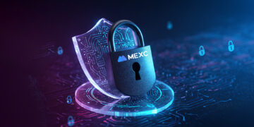 Candado de seguridad y MEXC