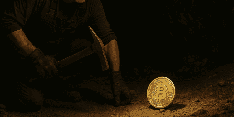 minero solitario de bitcoin.