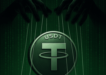 La empresa emisora de la stablecoin USDT puede "manipular" transacciones en su stablecoin. Fuente: Microsoft Image Creator.