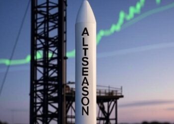 Un cohete de altseason esperando para hacer ignición.