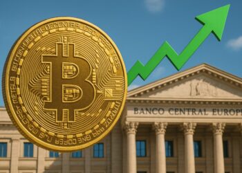 Bitcoin al frente del BCE.