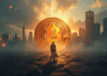 moneda de bitcoin.