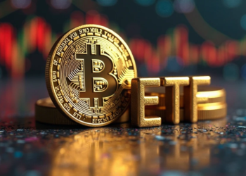 moneda de bitcoin y gráfico de precios de fondo.