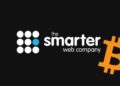 Logo de Smarter Web con bitcoin.
