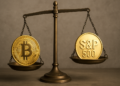 El ETF de bitcoin de BlackRock le deja más ganancias que el ETF del S&P500. Fuente: imagen generada por CriptoNoticias, mediante Dall-E, de OpenAI.