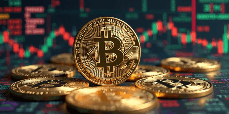monedas de bitcoin.