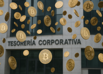 El FOMO corporativo por bitcoin está desatado. Fuente: imagen generada mediante Dall-E, de OpenAI, por CriptoNoticias.