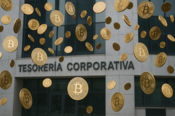 3.000 bitcoin entraron hoy en tesorerías corporativas